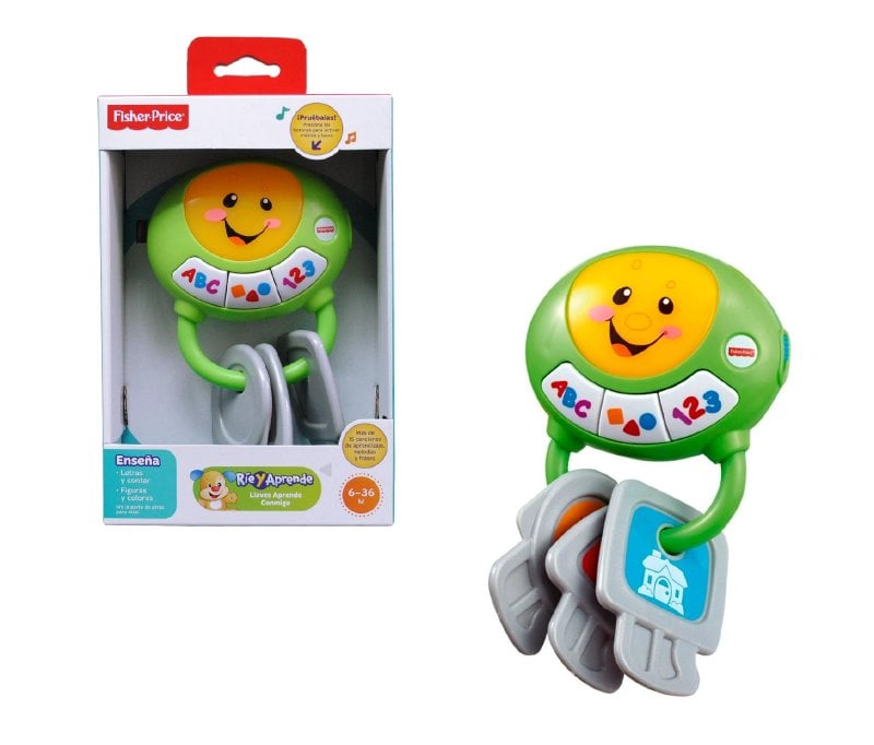 LLAVES INTERACTIVAS FISHER PRICE APRENDIZAJE COLORES Y - 1