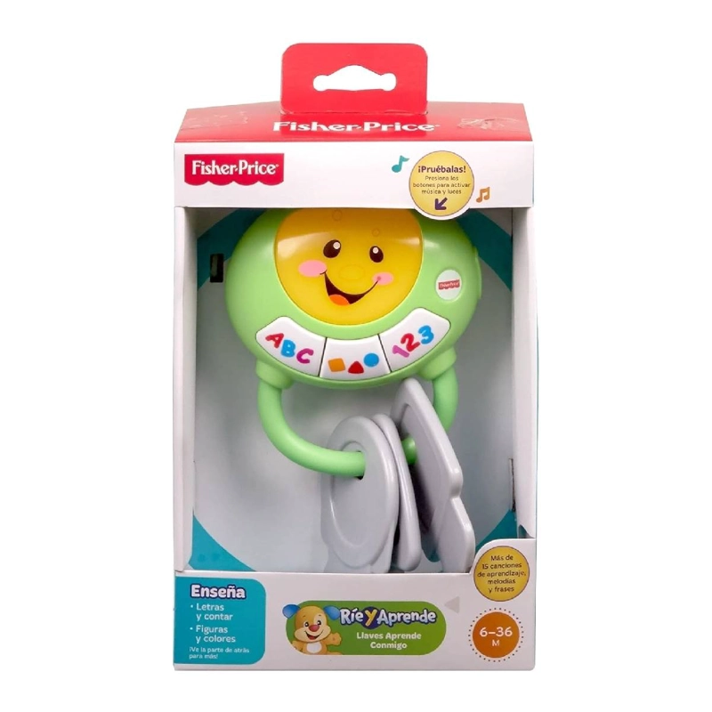 LLAVES INTERACTIVAS FISHER PRICE APRENDIZAJE COLORES Y - 6