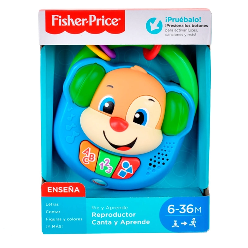 REPRODUCTOR FISHER PRICE CANTA Y APRENDE MULTICOLOR - 2