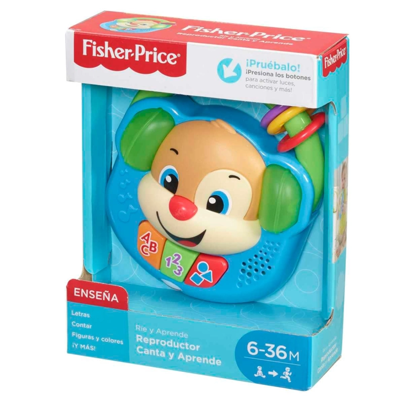 REPRODUCTOR FISHER PRICE CANTA Y APRENDE MULTICOLOR - 3