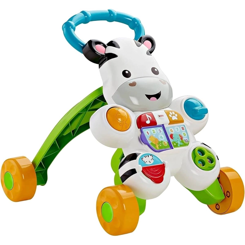 ANDADOR FISHER PRICE FP CEBRA APRENDE MULTICOLOR - 3