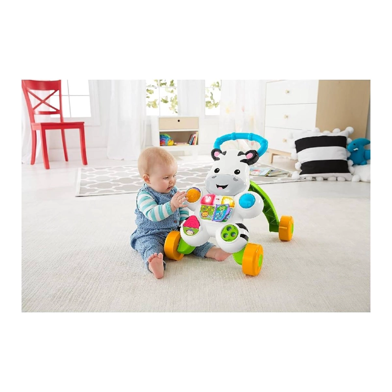 ANDADOR FISHER PRICE FP CEBRA APRENDE MULTICOLOR - 6