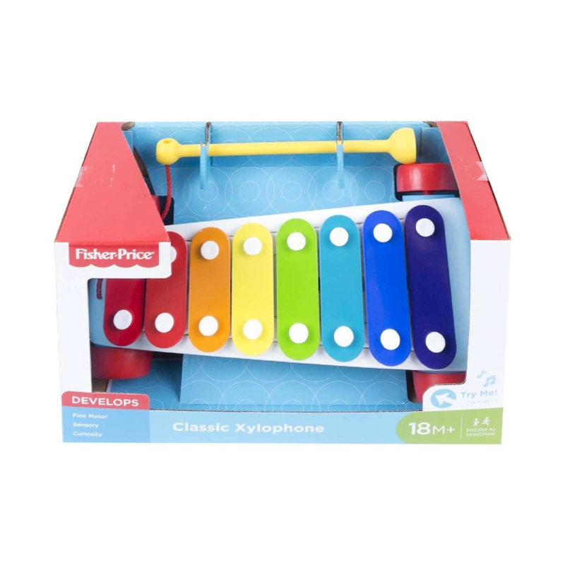 XILOFONO FISHER PRICE CLASICO COLORES PARA BEBE - 7