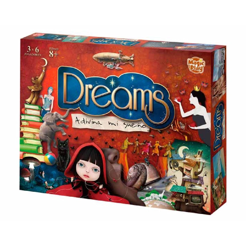 JUEGO DE MESA DREAMS ADIVINA MI SUEÑO PARA 4 JUGADORES - 2