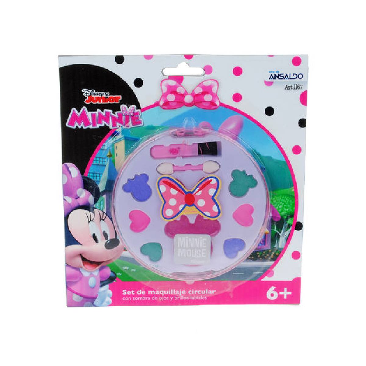 SET COSMETICOS CIRCULAR MINNIE EN BLISTER - 3