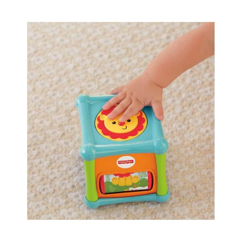 JUGUETE DIDACTICO FISHER PRICE CUBO ANIMALITOS PARA BEBE - 4