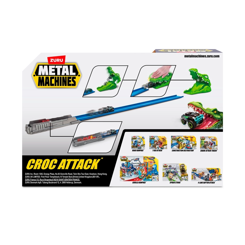 PISTA COCODRILE METAL MACHINES - 6