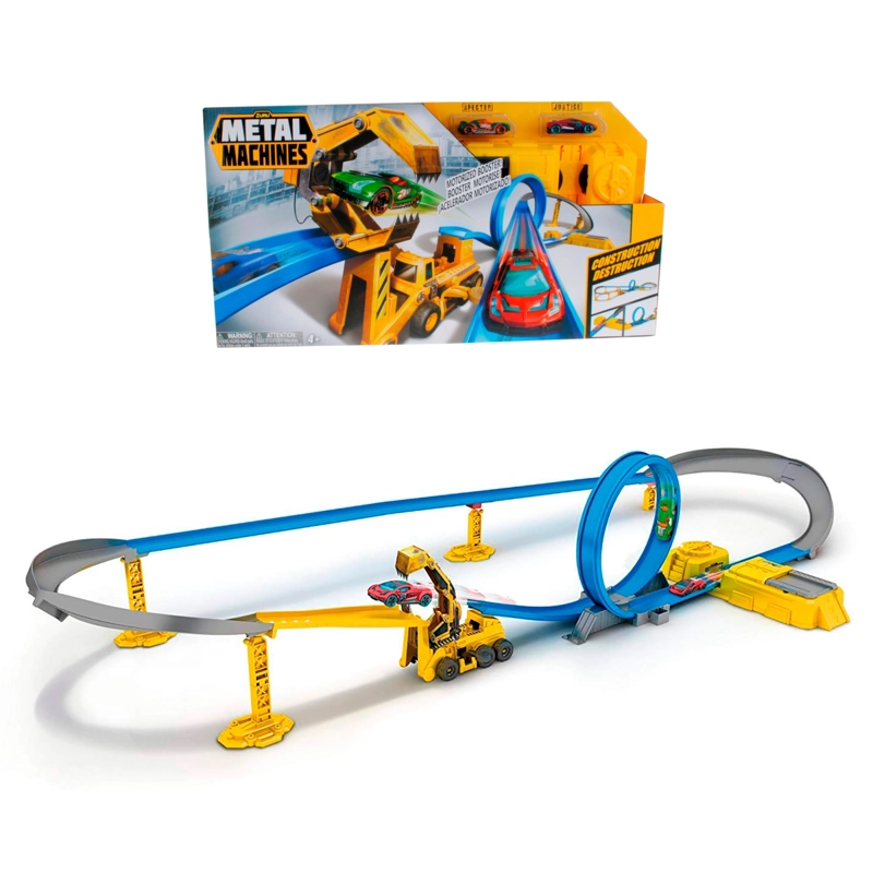 PISTA GIRATORIA METAL MACHINES 3.2 METROS CON LANZADOR Y 2 - 1