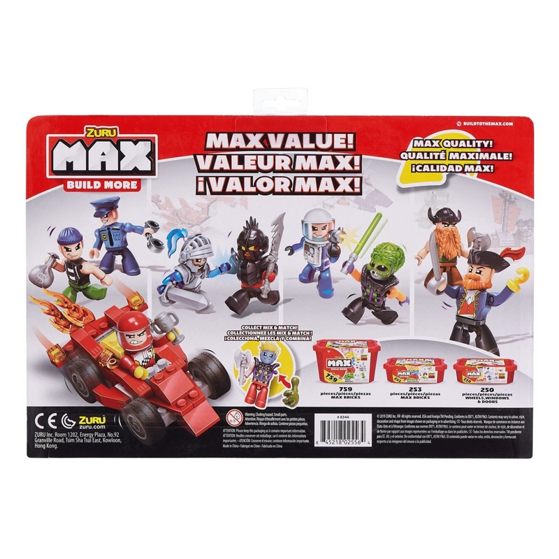 BLOQUES MAX PACK 15 FIGURAS CONSTRUCCION - 2