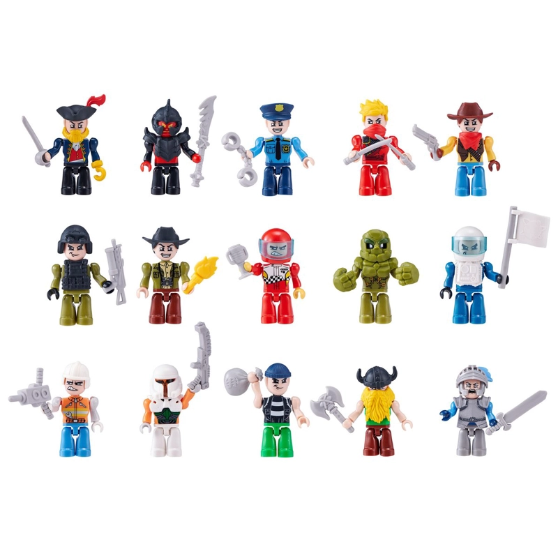 BLOQUES MAX PACK 15 FIGURAS CONSTRUCCION - 5
