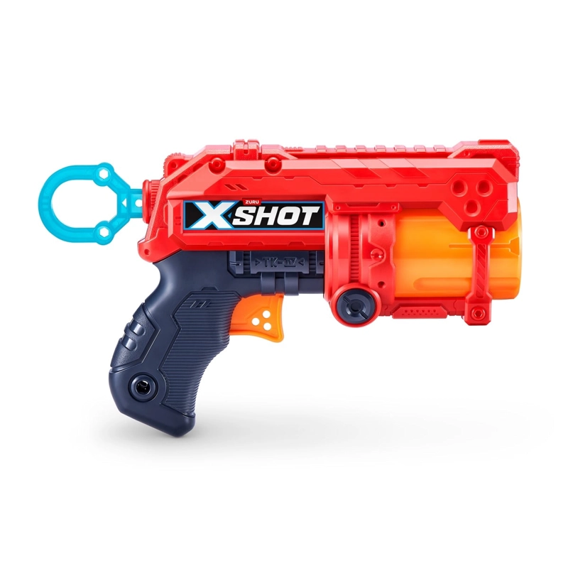 PISTOLA ANSALDO MULTICOLOR FURY 4 LANZA DARDOS X-SHOT - 4