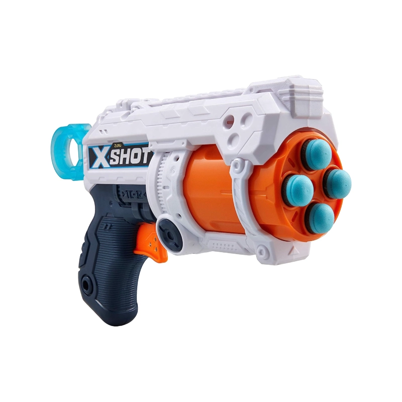 PISTOLA ANSALDO MULTICOLOR FURY 4 LANZA DARDOS X-SHOT - 5