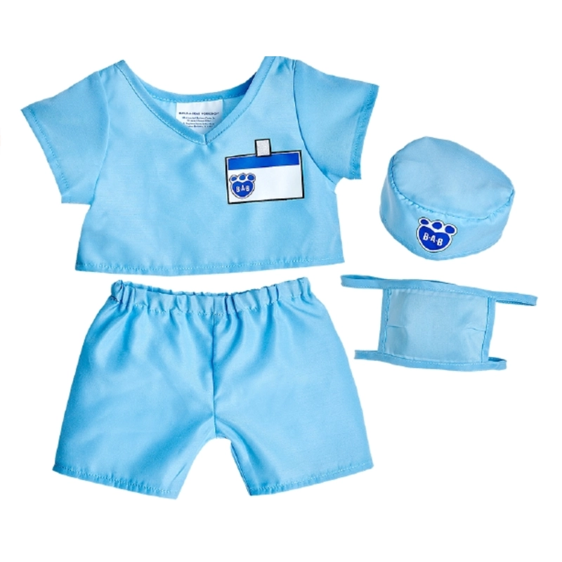 JUEGO BUILD A BEAR MULTICOLOR TRAJE DOCTOR CELESTE