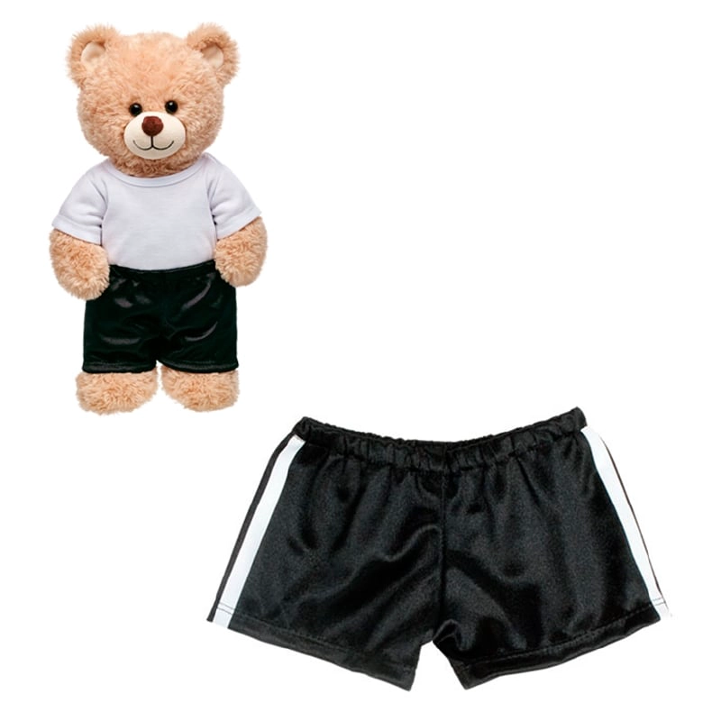 SHORT DEPORTIVO NEGRO BUILD A BEAR PARA PELUCHE - 2