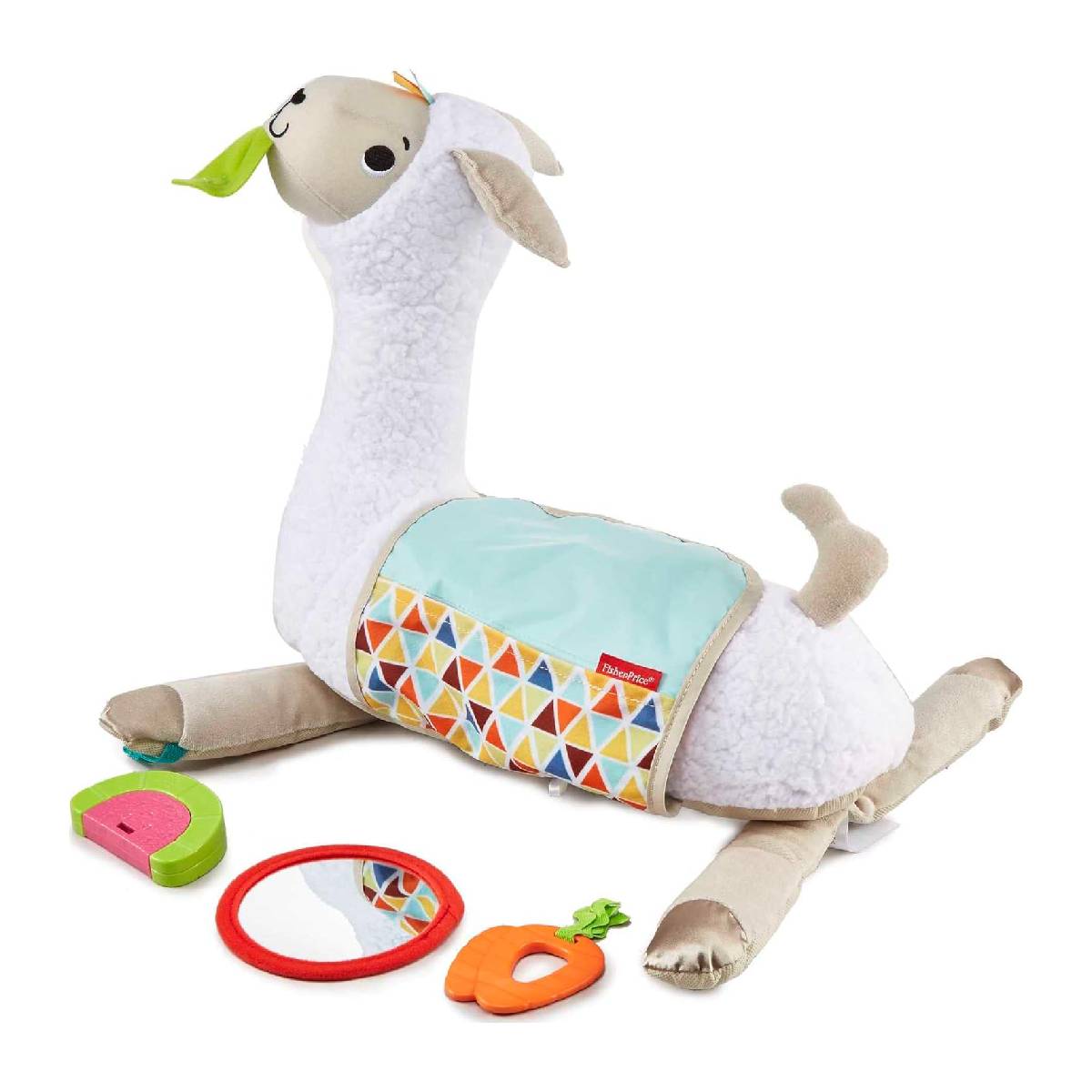 COJÍN FISHER PRICE ACTIVIDADES LLAMA MULTICOLOR - 5