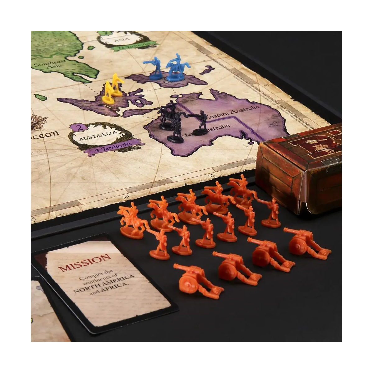 JUEGO DE MESA GAMING ESTRATEGIA MILITAR CONQUISTA MUNDIAL - 5