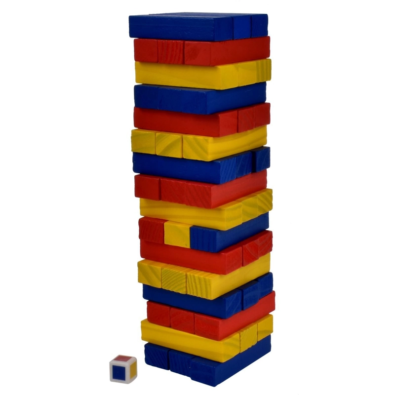 JUEGO DE MESA 48 PIEZAS EQUILIBRIO COLORES - 1