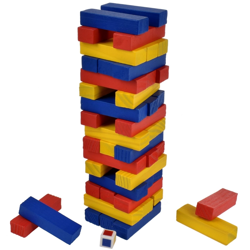 JUEGO DE MESA 48 PIEZAS EQUILIBRIO COLORES - 2