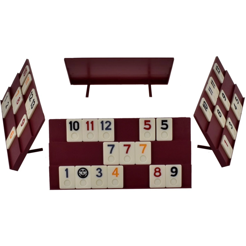 JUEGO DE MESA CLASICO RUMMY EN CAJA METALICA - 1
