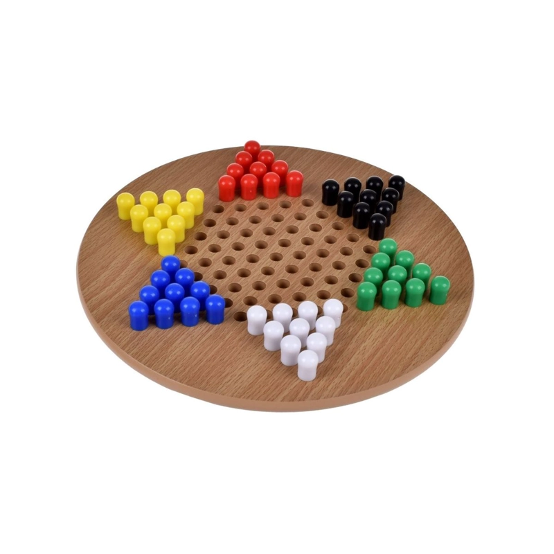 JUEGO ANSALDO TABLERO CHINO CON BASE DE MADERA - 1