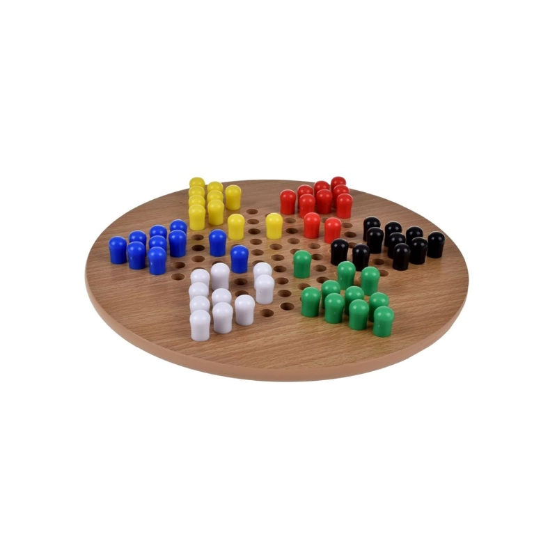 JUEGO ANSALDO TABLERO CHINO CON BASE DE MADERA - 2