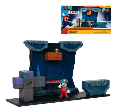 PLAYSET NINTENDO SUPER MARIO COLECCION UNDERGROUND - 1
