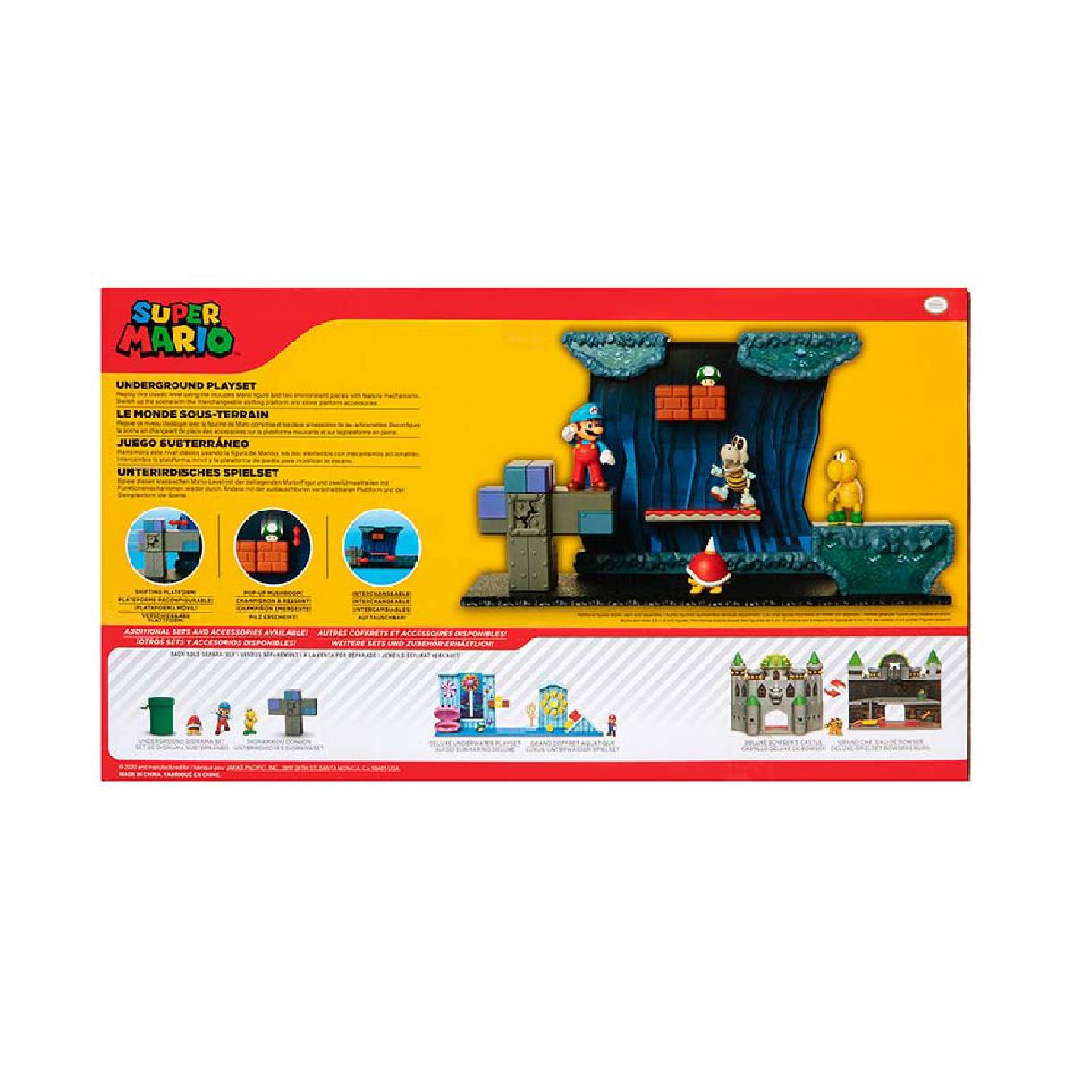 PLAYSET NINTENDO SUPER MARIO COLECCION UNDERGROUND - 2