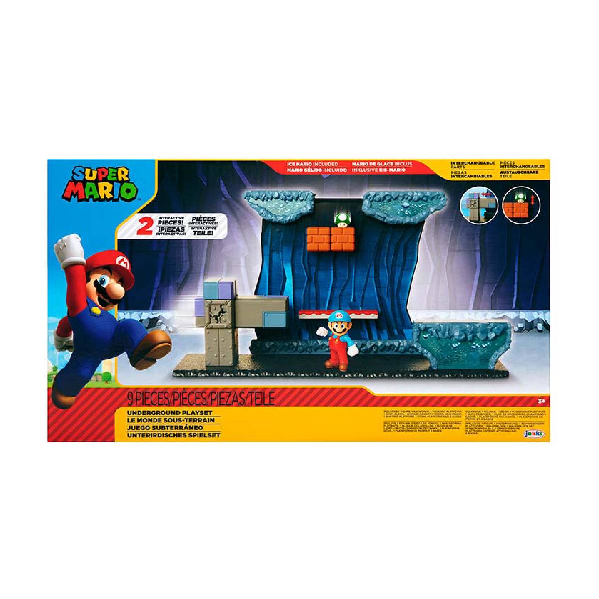 PLAYSET NINTENDO SUPER MARIO COLECCION UNDERGROUND - 3