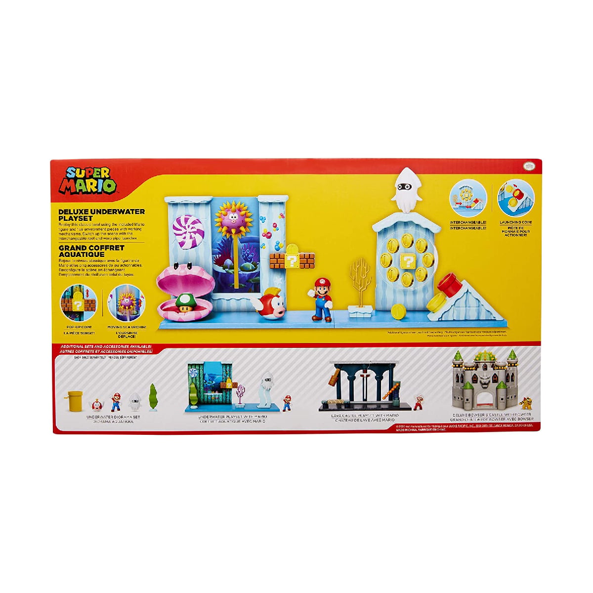 PLAYSET NINTENDO DLX BAJO EL AGUA INTEK - 4