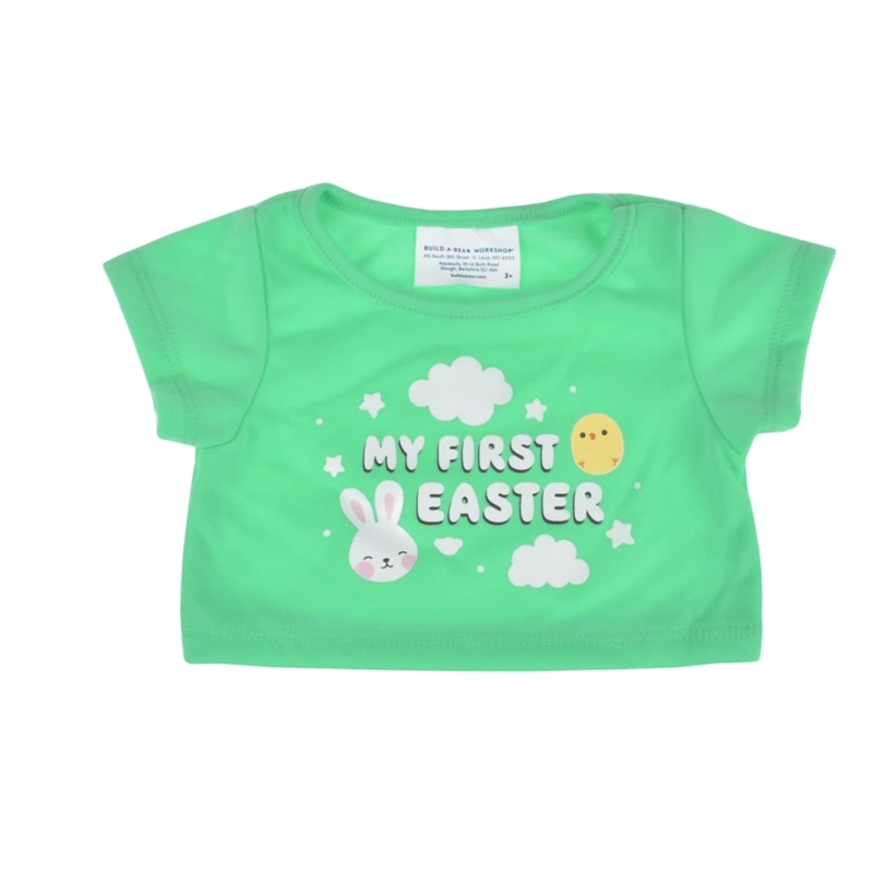 POLERA BUILD A BEAR MY FIRST EASTER VERDE PASTEL - 1