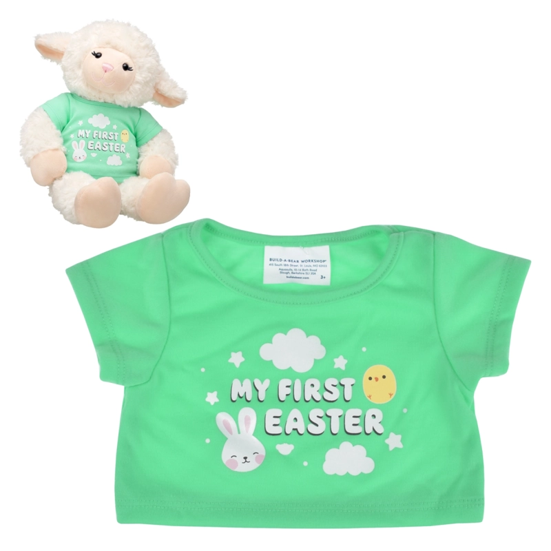 POLERA BUILD A BEAR MY FIRST EASTER VERDE PASTEL - 3