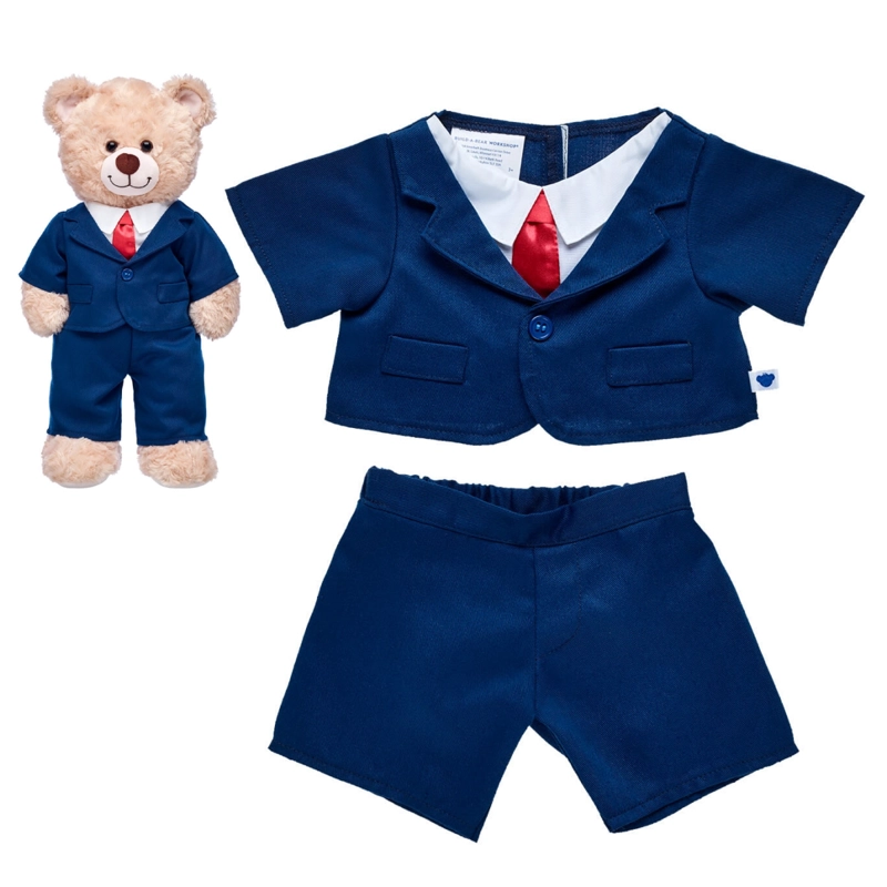 TRAJE NEGOCIOS BUILD-A-BEAR AZUL - 2