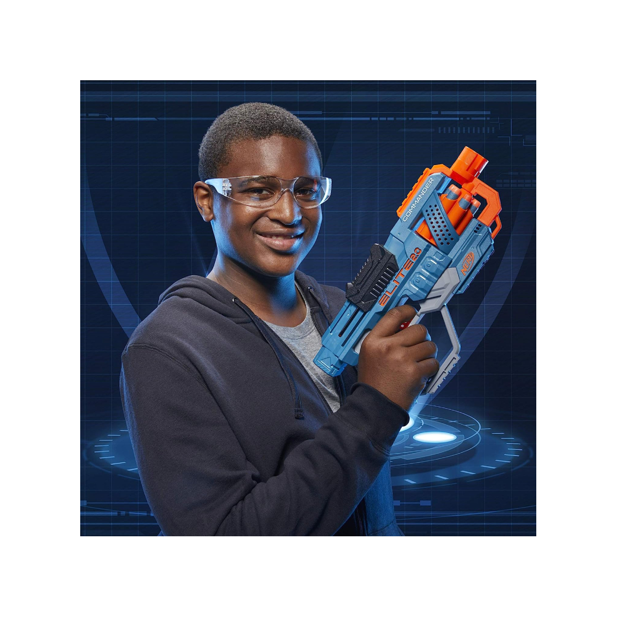 LANZA DARDOS NERF ELITE 2.0 COMMANDER RD-6 - 5