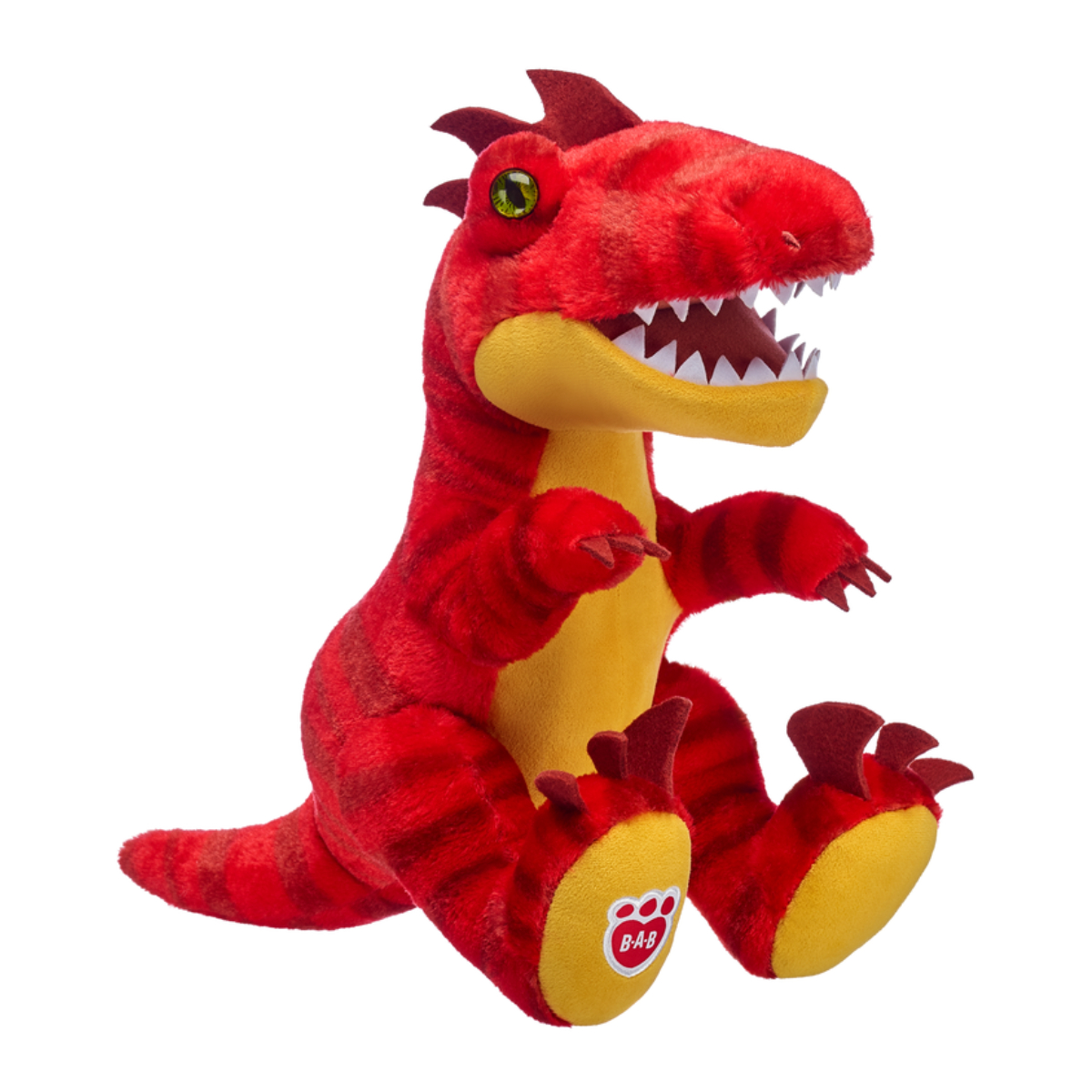 PELUCHE DINOSAURIO ROJO BUILD A BEAR RAPTOR - 2
