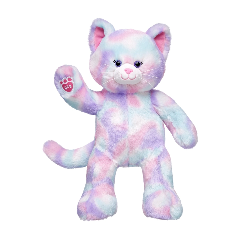 PELUCHE BUILD A BEAR GATITA COLORES PASTEL - 2