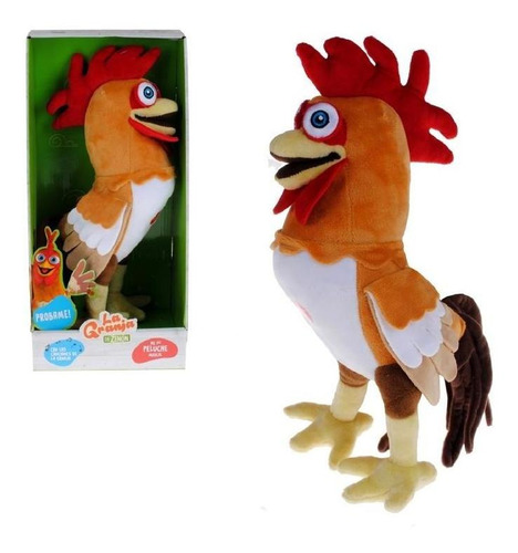 PELUCHE MUSICAL LA GRANJA DE ZENON GALLO BARTOLITO 35 CM - 1