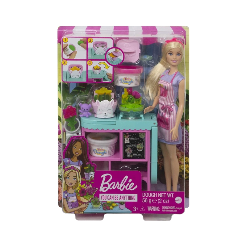MUÑECA BARBIE FLORISTA SET DE JUEGO CON ACCESORIOS - 9