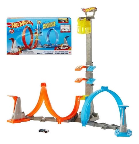 PISTA HOT WHEELS 1:64 DESAFIO DE ALTURA - 1