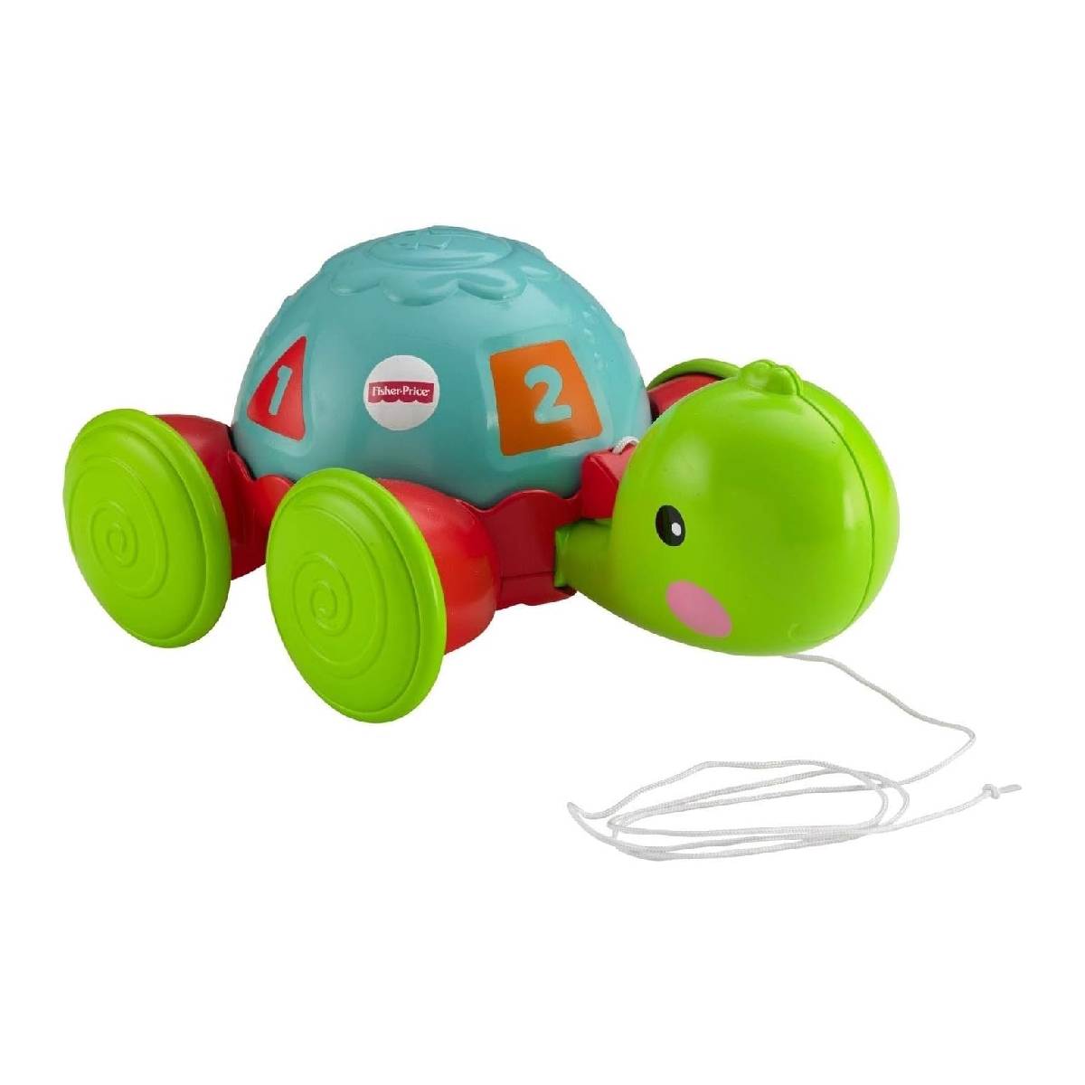 JUGUETE INTERACTIVO FISHER PRICE TORTUGA APRENDIZAJE MULTICOLOR - 7