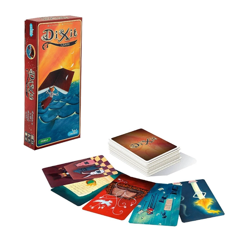 EXPANSION CARTAS DIXIT QUEST 84 ILUSTRACIONES ARTISTICAS - 1