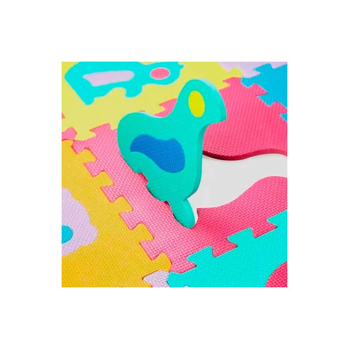 ROMPECABEZAS ANSALDO MULTICOLOR PUZLE EVA 10 PIEZAS ANIMALES INFANTI - 3