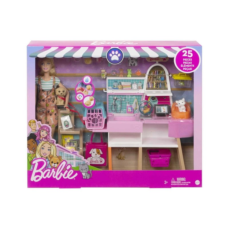 JUGUETE BARBIE MULTICOLOR LA TIENDA DE MATTEL - 5