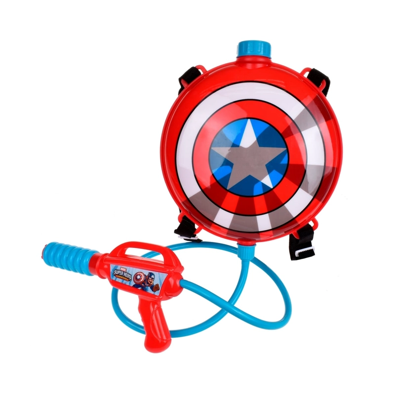 MOCHILA LANZA AGUA AVENGERS CAPITAN AME RICA 1500 CC - 4