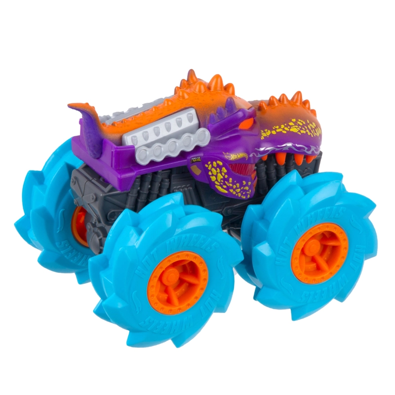 VEHICULO HOT WHEELS MEGA MONSTER TRUCKS TWISTER TREDZ - 4