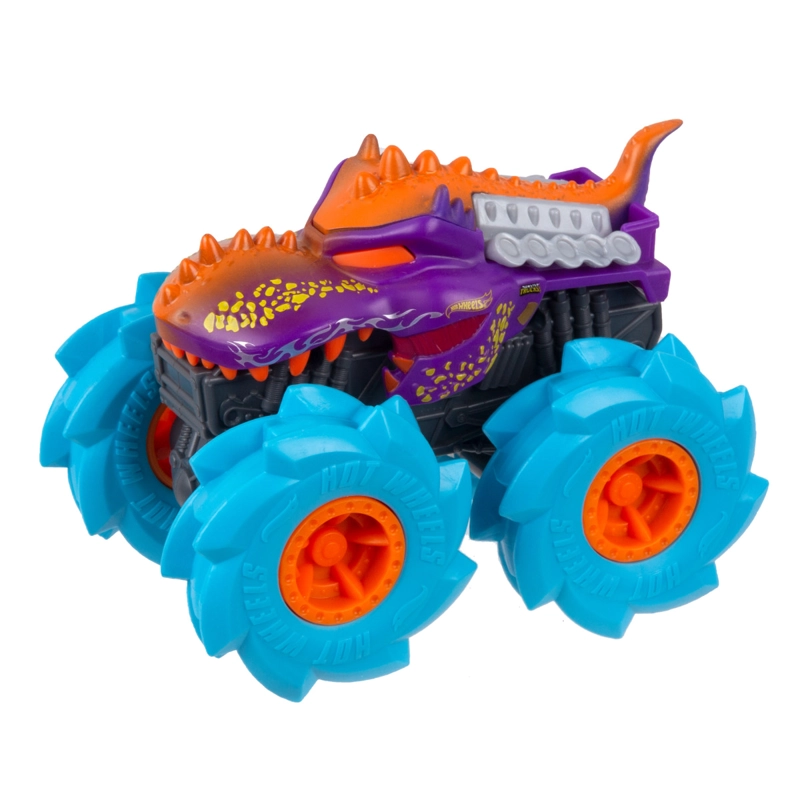VEHICULO HOT WHEELS MEGA MONSTER TRUCKS TWISTER TREDZ - 6