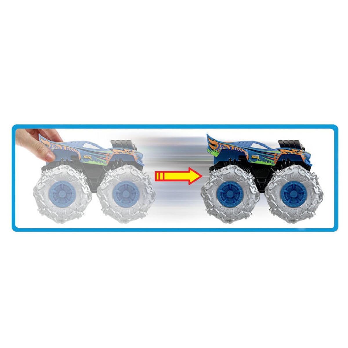 VEHICULO HOT WHEELS MONSTER TRUCKS COLECCION RODGER DODGER - 4