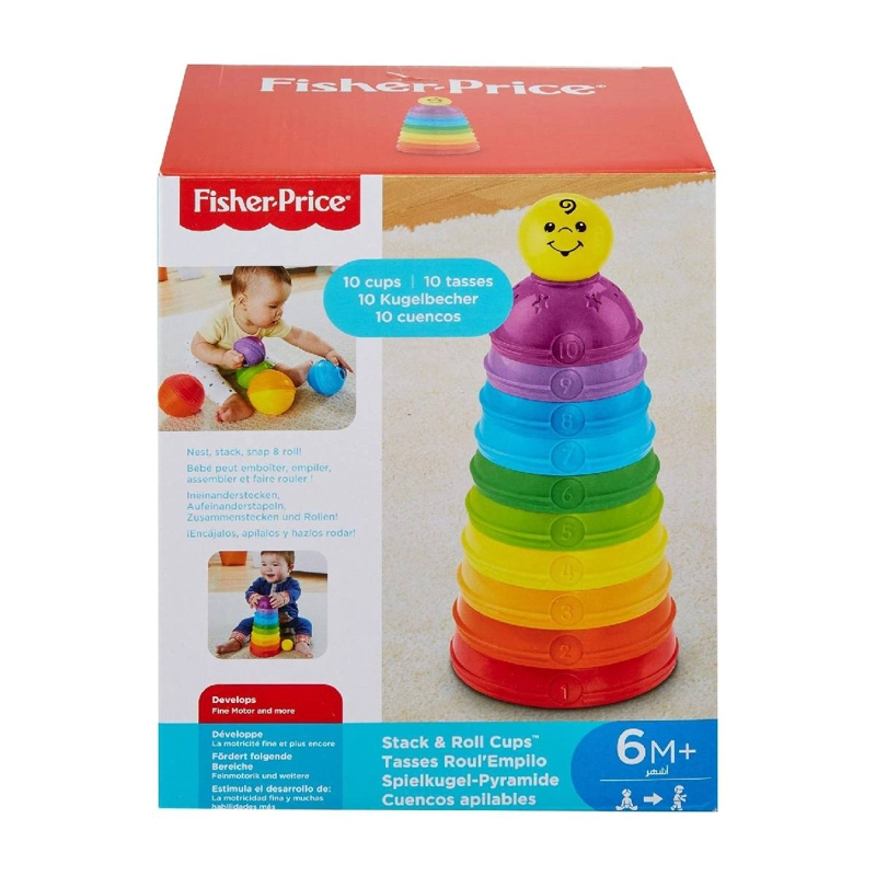 TAZAS DE ACTIVIDADES FISHER PRICE PARA BEBE - 7