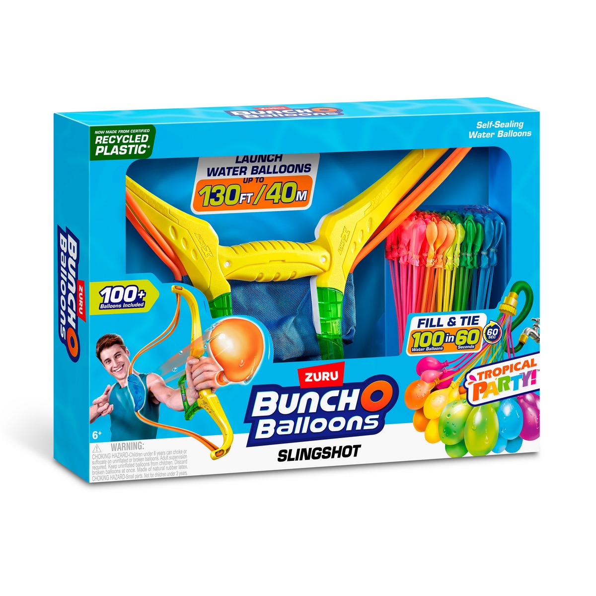 PACK BUNCHOBALLOONS 3 BOQUILLAS DE BOMBAS DE AGUA LLENADO RAPIDO MAS HONDA - 5
