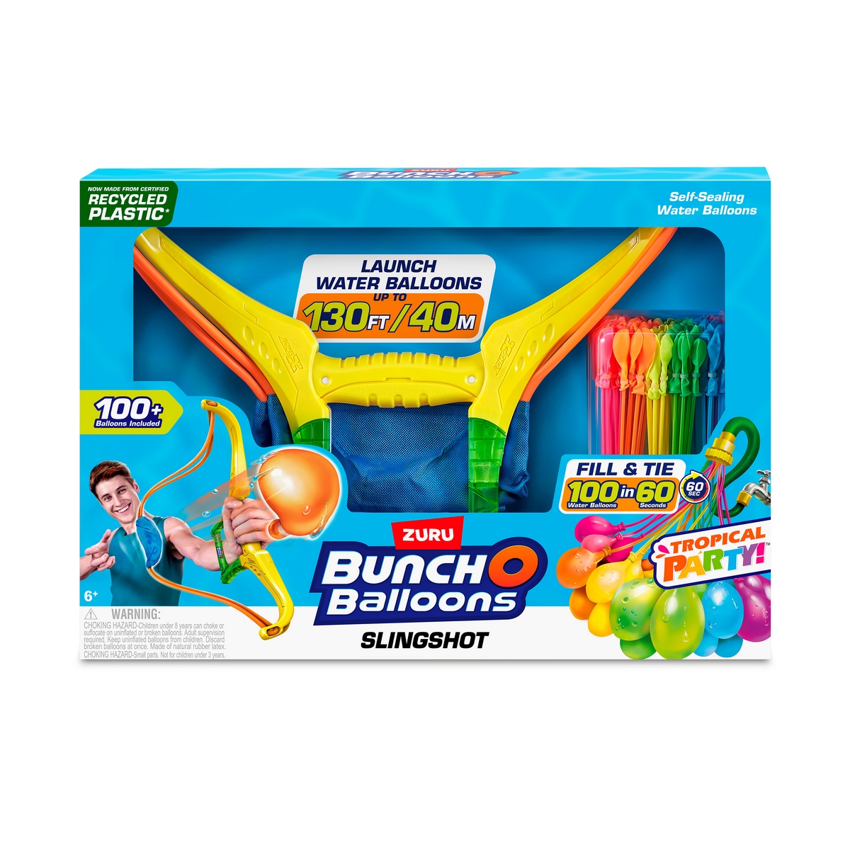 PACK BUNCHOBALLOONS 3 BOQUILLAS DE BOMBAS DE AGUA LLENADO RAPIDO MAS HONDA - 6