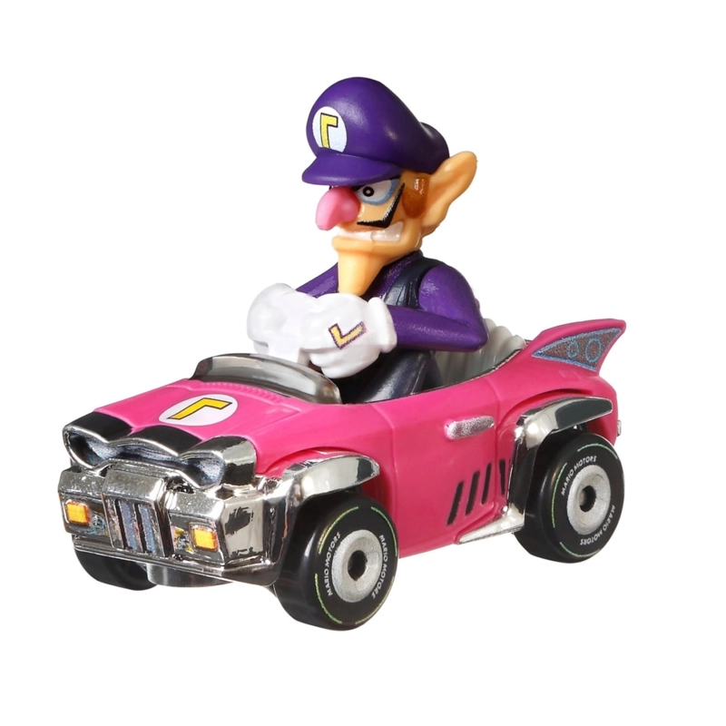HOT WHEELS MARIO KART PERSONAJES ESCALA 1:64 - WALUIGI - 2